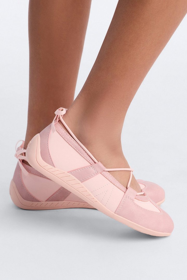 Mini Steve Madden Watch Me Twirl Sneakerina - Blush