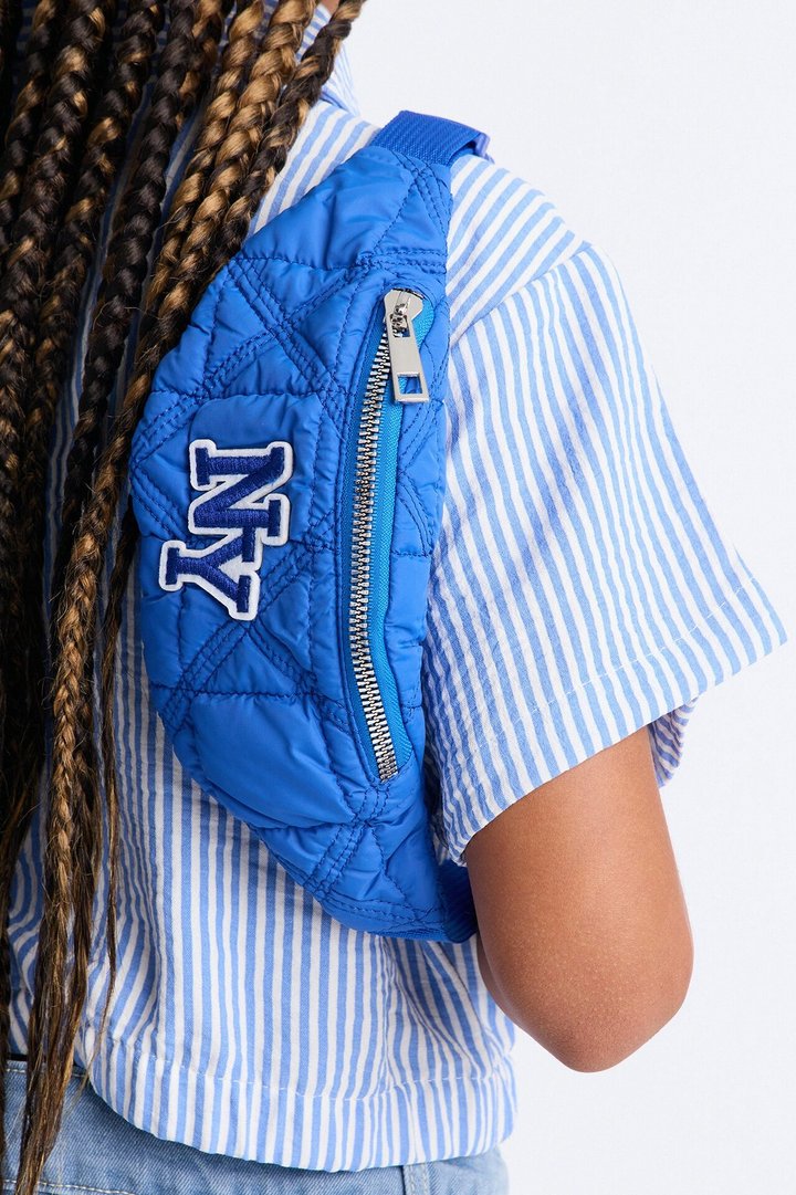 Mini NY's Most Finest Fanny Pack - Blue