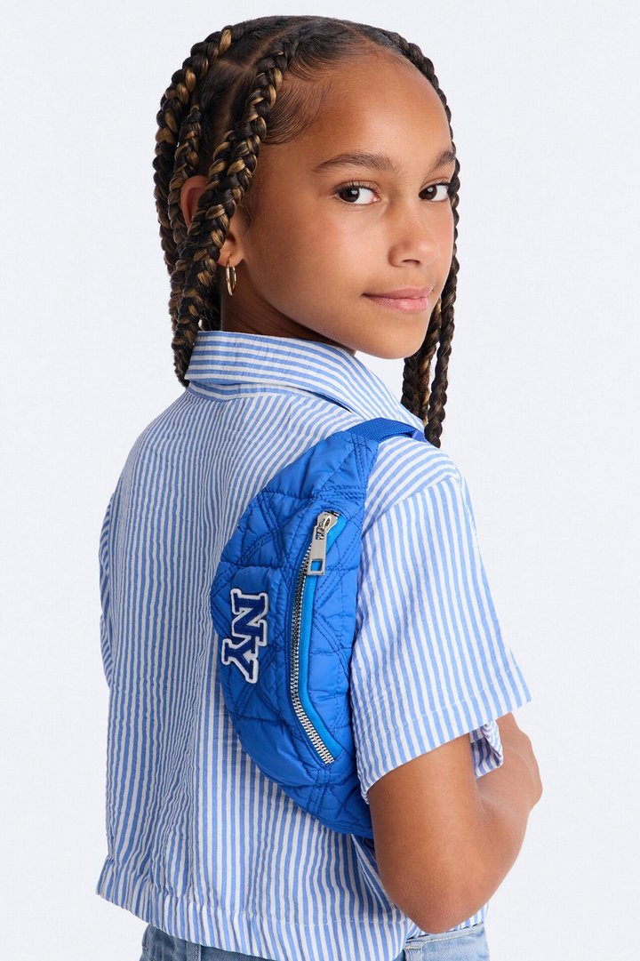 Mini NY's Most Finest Fanny Pack - Blue