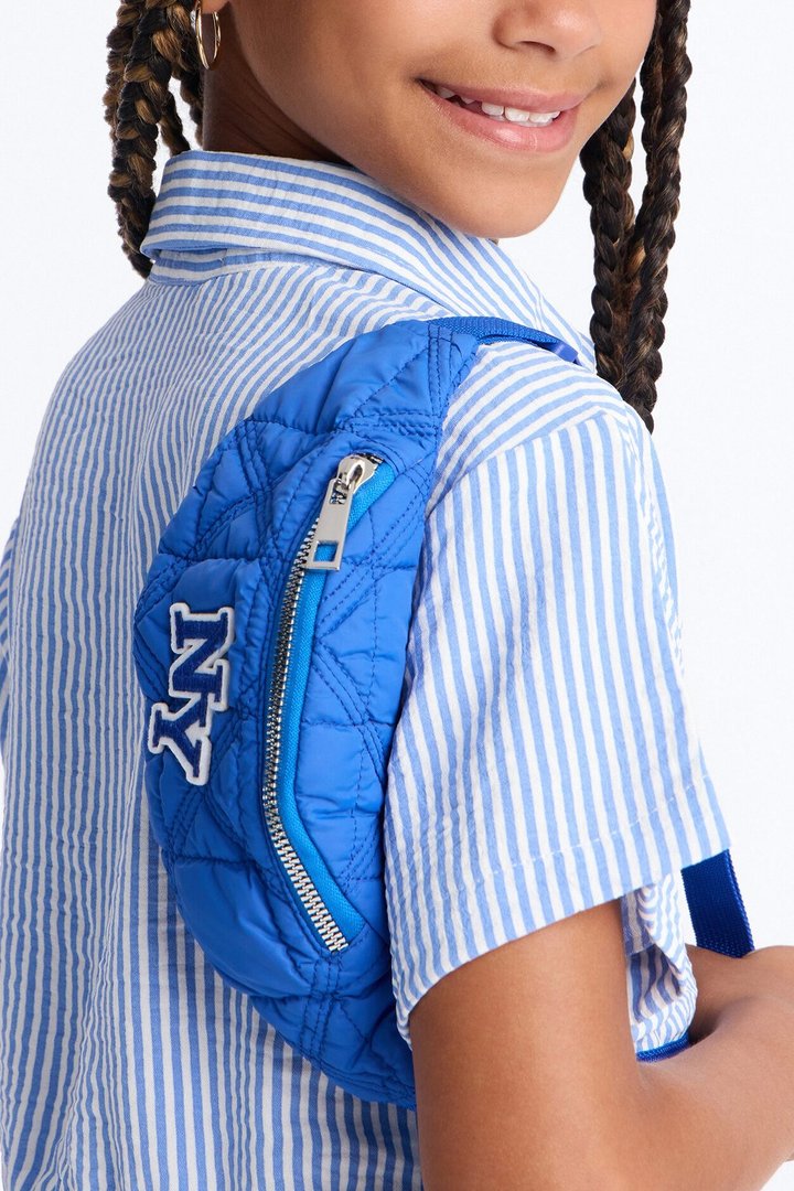 Mini NY's Most Finest Fanny Pack - Blue