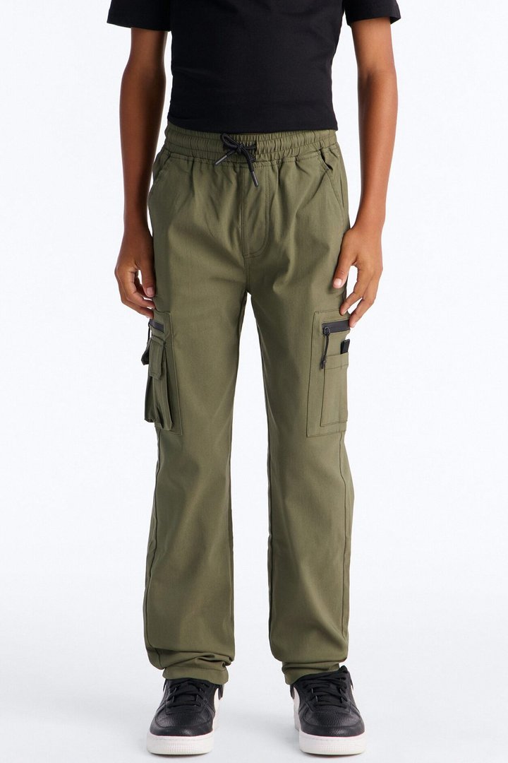 Mini Joseph Tech Twill Cargo Pants - Olive