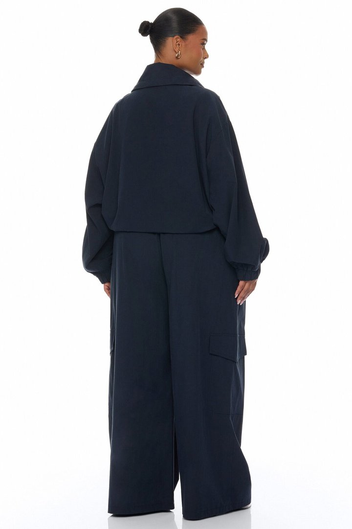 So Effortless Cargo Jacket - Navy