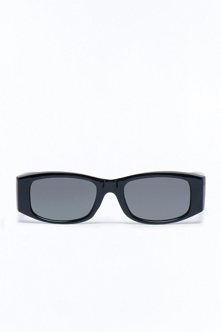 Retro Blessed Sunglasses - Black/Gold
