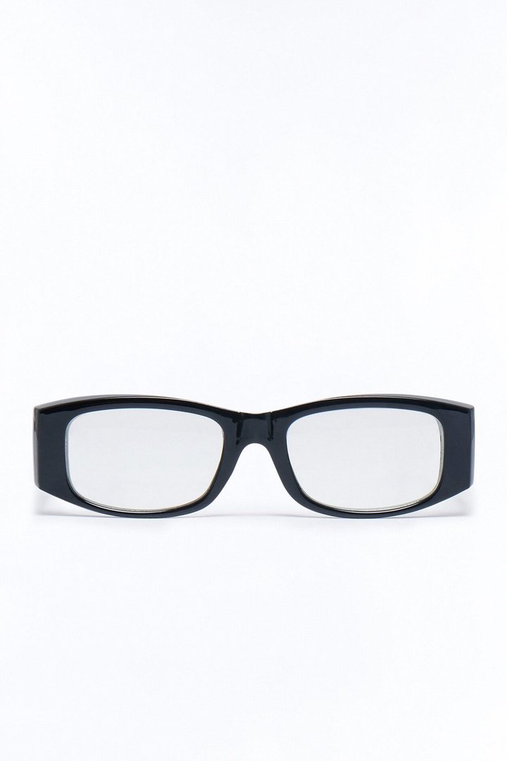 Retro Blessed Sunglasses - Black/Silver