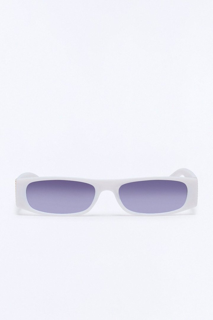 Seeing Far Out Sunglasses - White