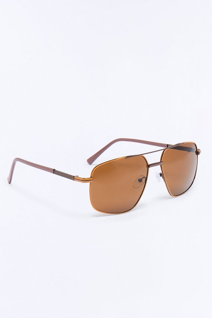 Classic Oversight Sunglasses - Brown