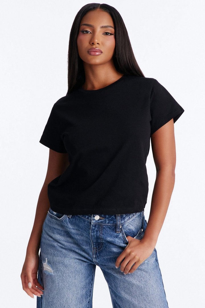 Most Essential Baby Tee - Black