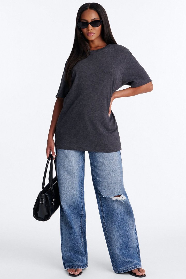 Your Favorite Everyday Essential T Shirt - Heather Grey