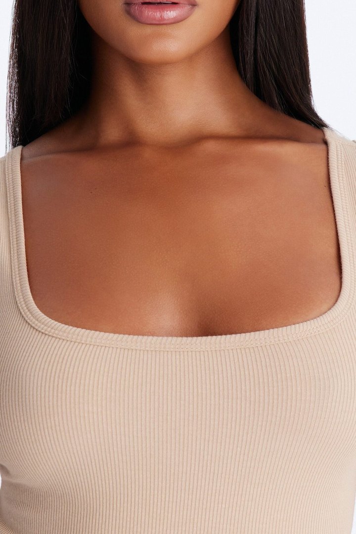 Keep It Classic Basic Tank Top - Sand