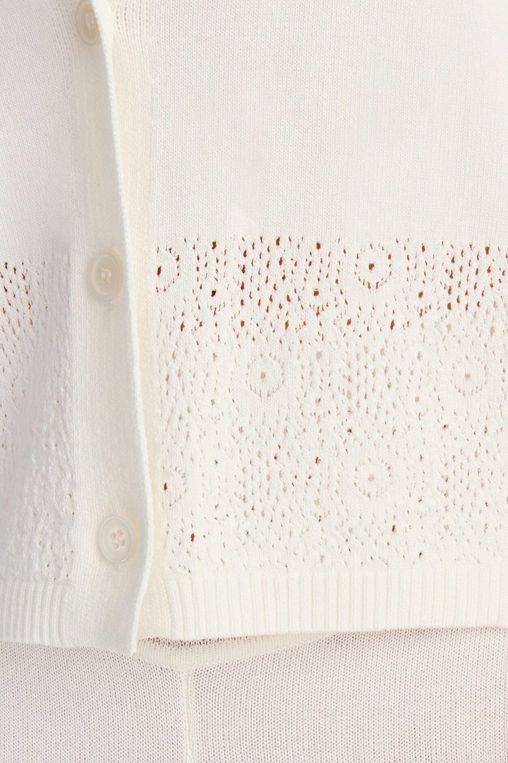 Sienna Sweater Knit Pant Set - White