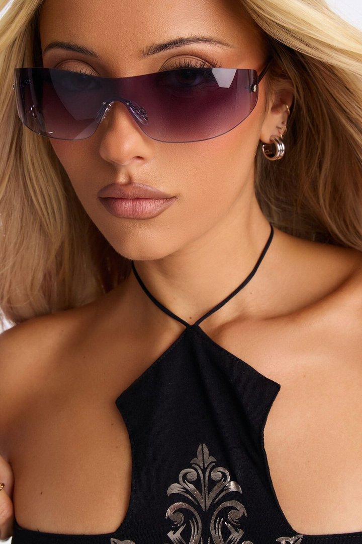 Dance In The Moment Sunglasses - Purple/combo