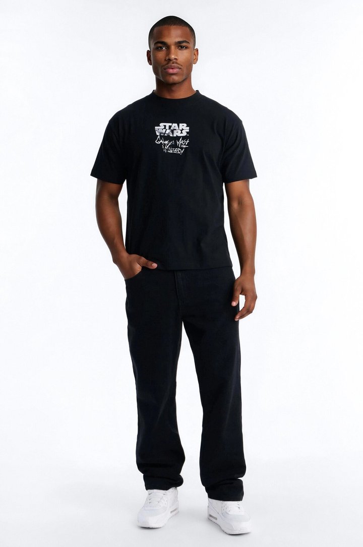 Routine Straight Jean - Black