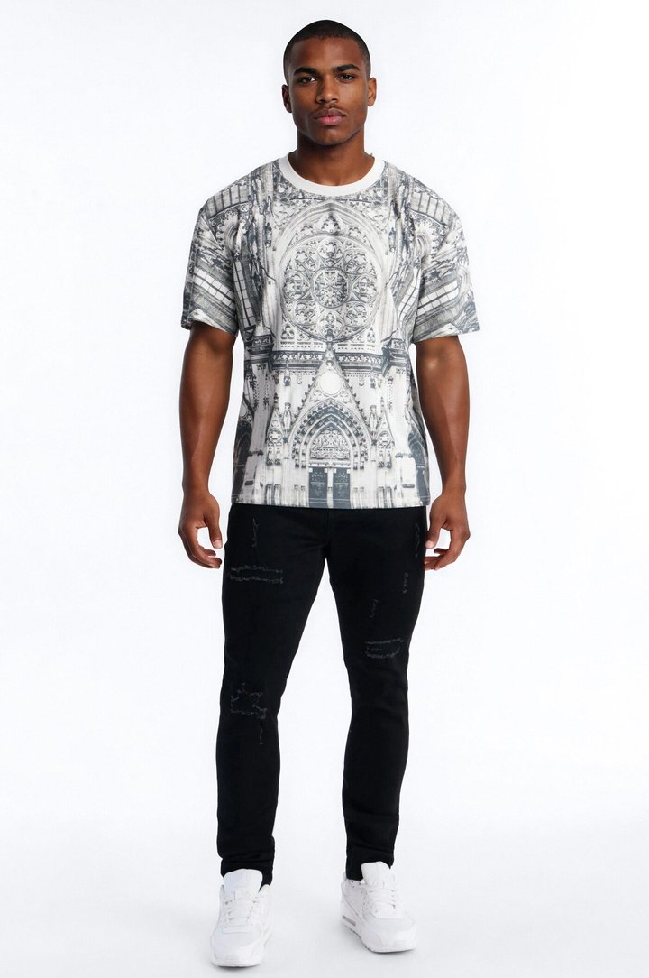 Stacked Skinny Flare Shadow Stacks Jeans - Black Wash