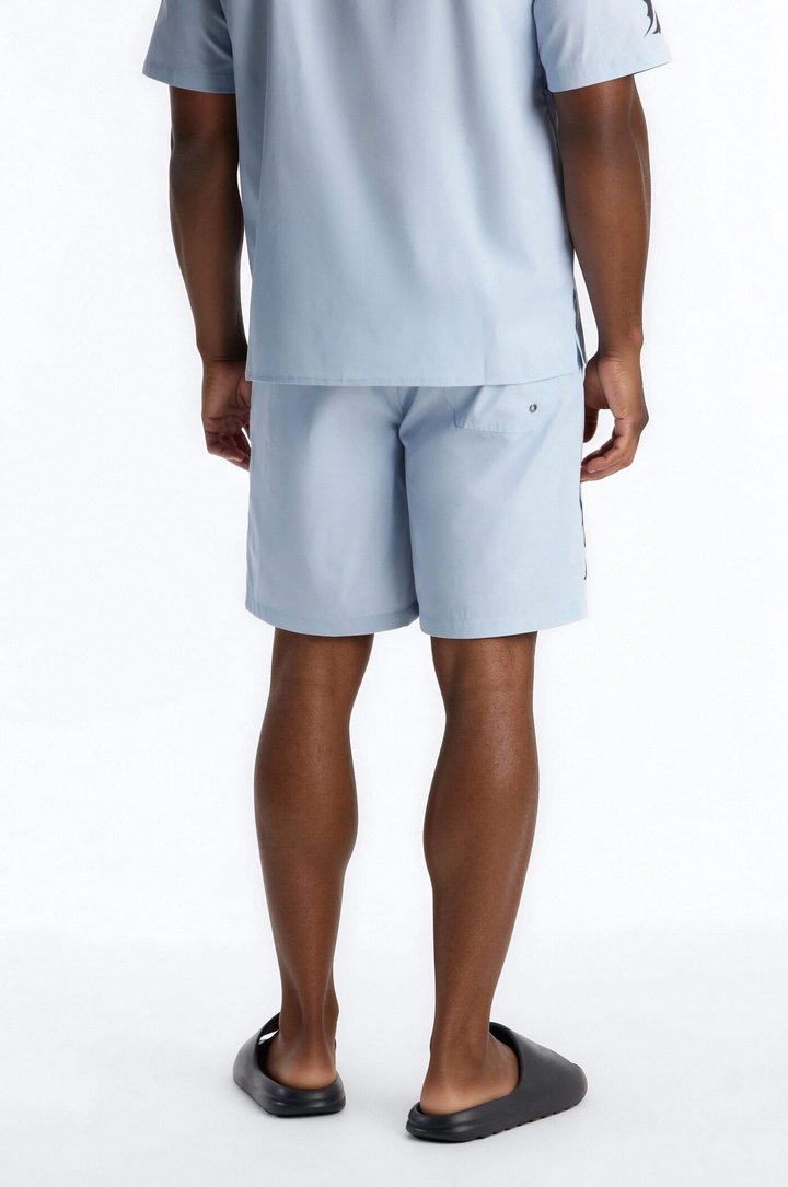 Scarface Coast Swim Trunk 7″ - Light Blue
