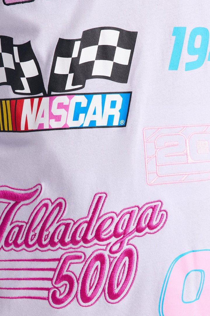 Mini Nascar Racer Short Sleeve Tee - Lavender
