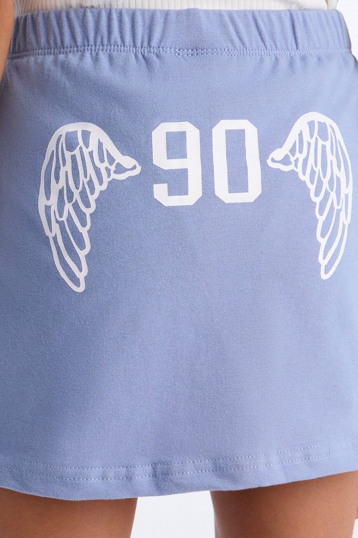 Mini Athletic Angel Mini Skort - Blue