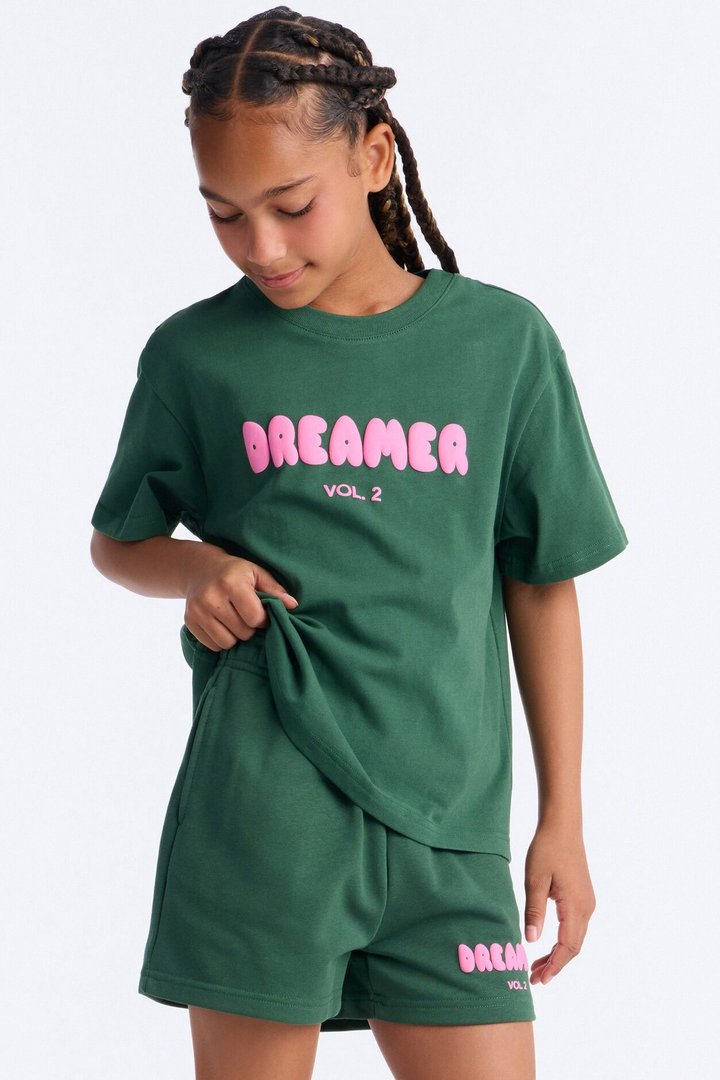 Mini City Of Dreamers Short Set - Hunter