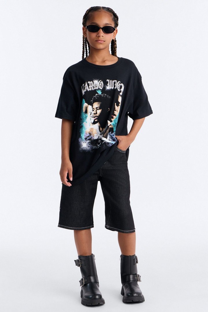 Mini Nardo Wick Tee - Black