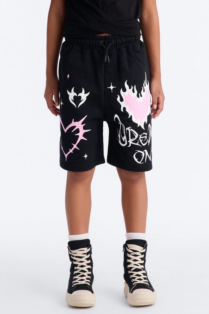 Mini Dream On Shorts - Black