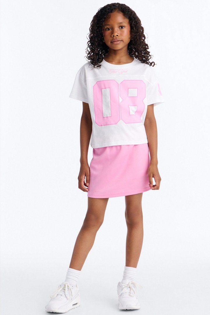 Mini Good Game Skort Set - Pink/combo