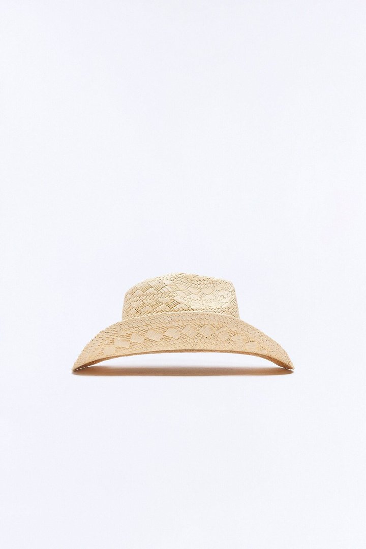 Desert Daze Straw Cowboy Hat - Natural