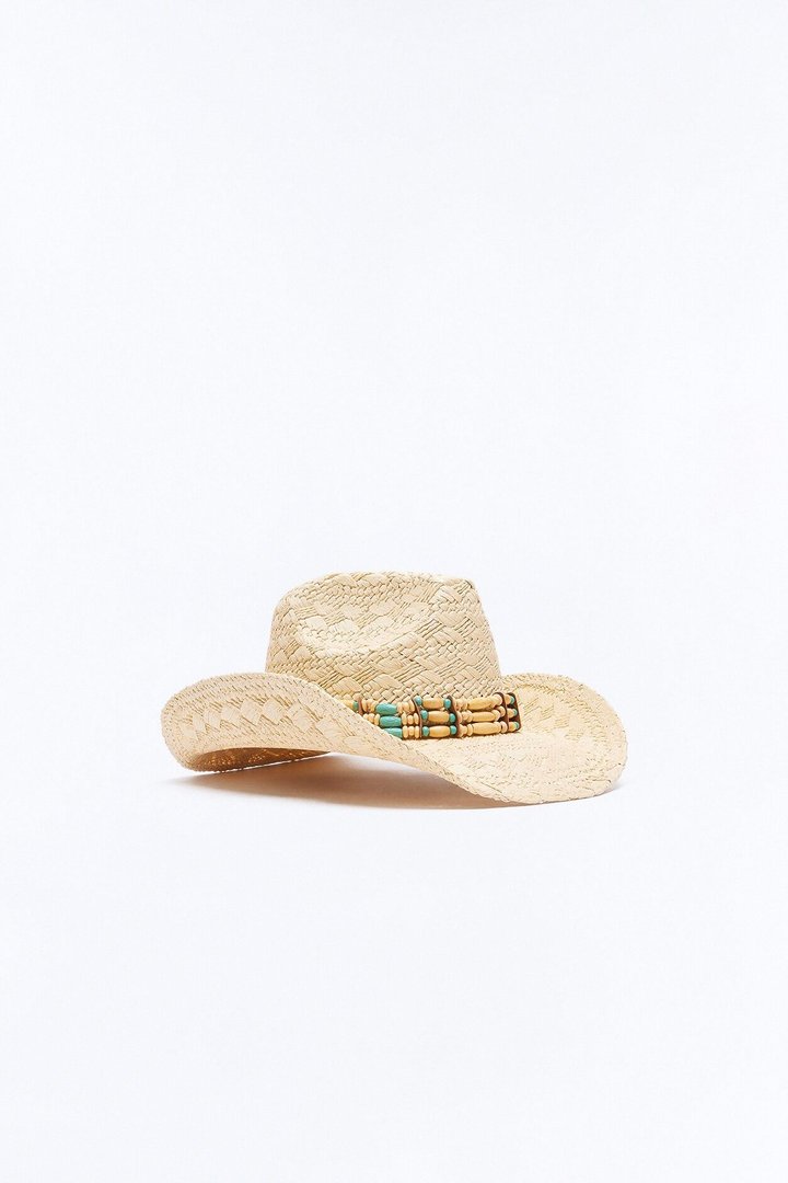 Desert Daze Straw Cowboy Hat - Natural