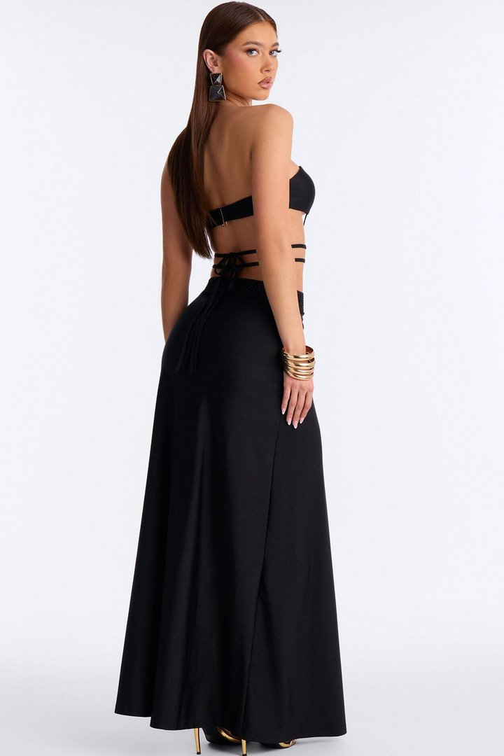 Creating Views Strapless Maxi Dress - Black