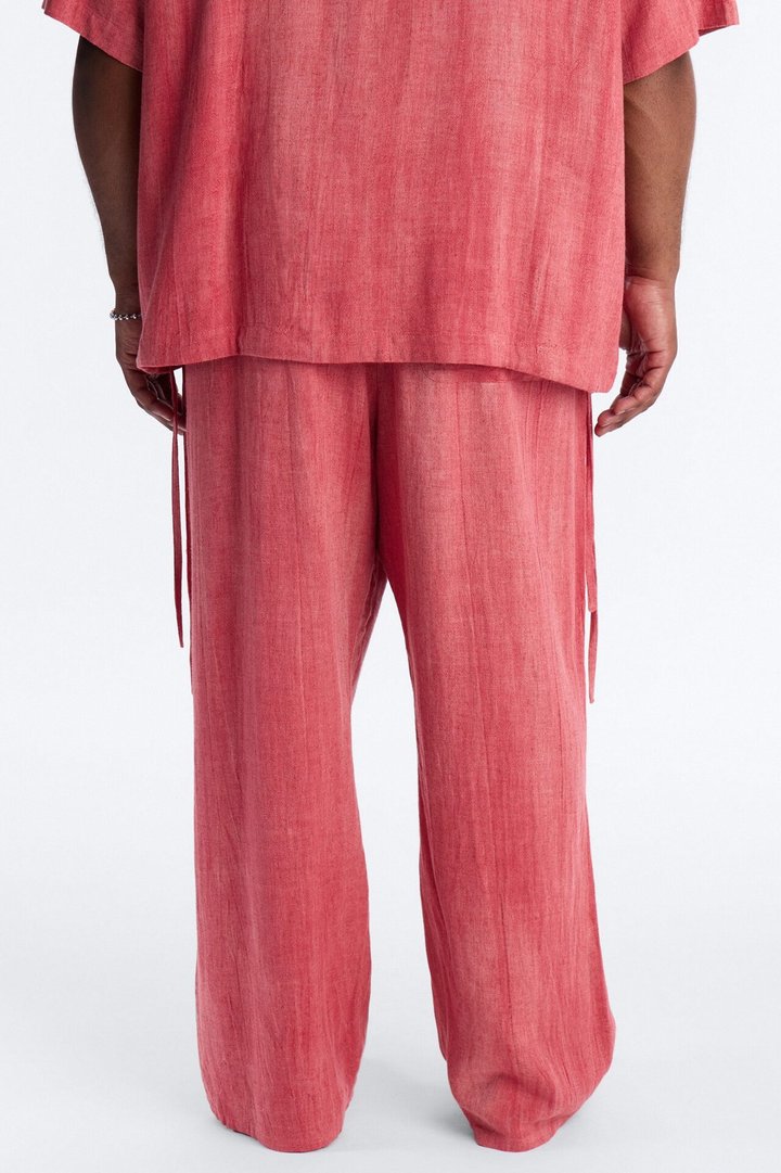 Baggy Desert Oasis Pant - Red