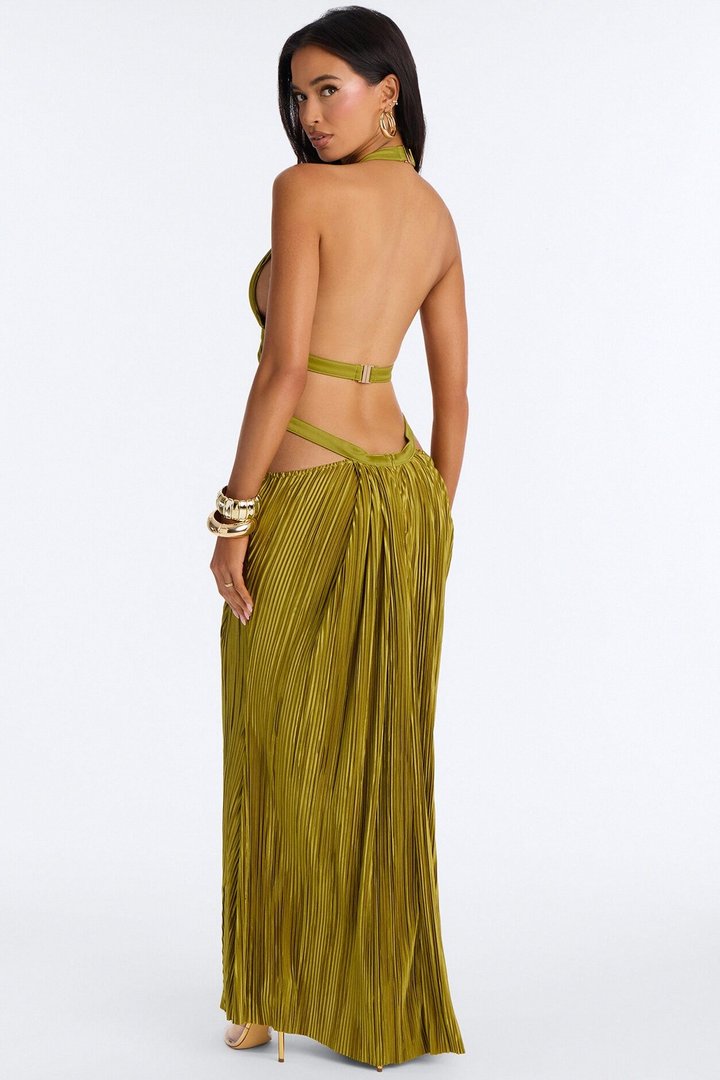 Simply Exclusive Maxi Dress - Chartreuse