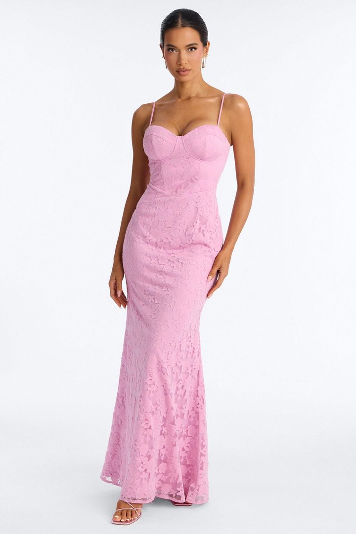 Sweet As Can Be Gown - Pink