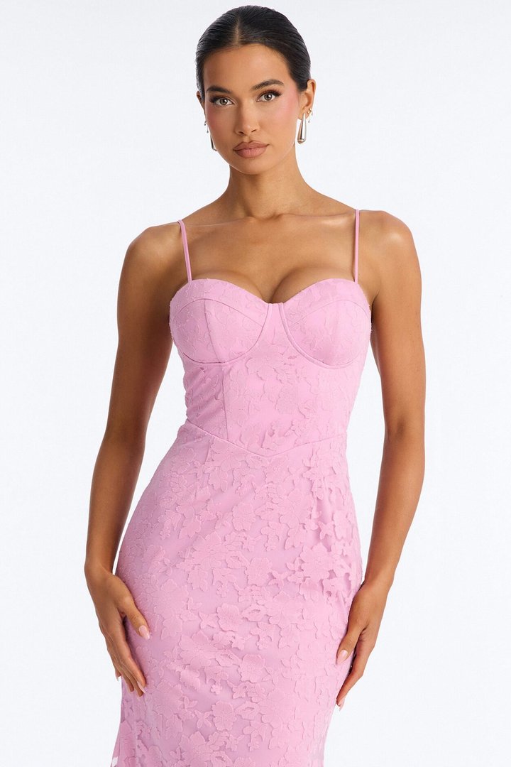 Sweet As Can Be Gown - Pink