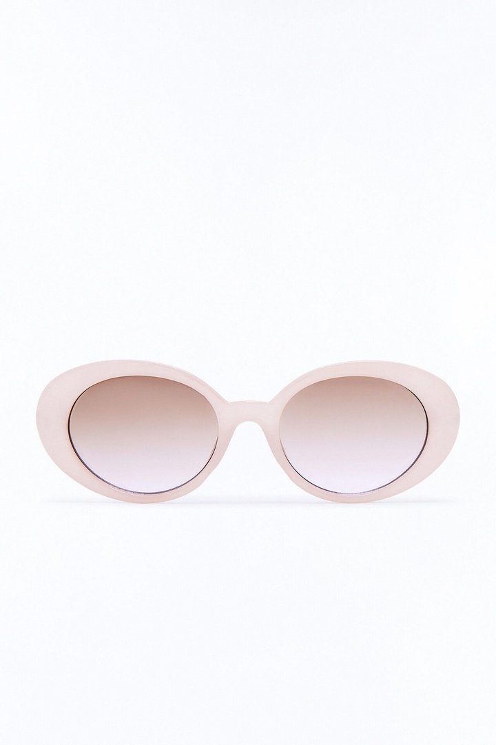 Got You Thinking Of Me Sunglasses - Nude