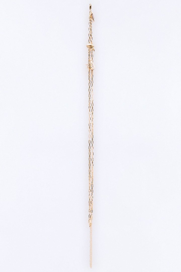 Let's Get Away Bikini Charm - Gold