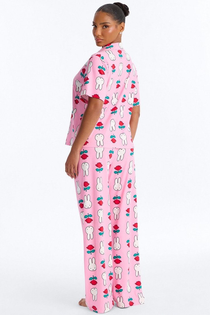 Miffy's Tulips PJ Pant Set - Pink/combo
