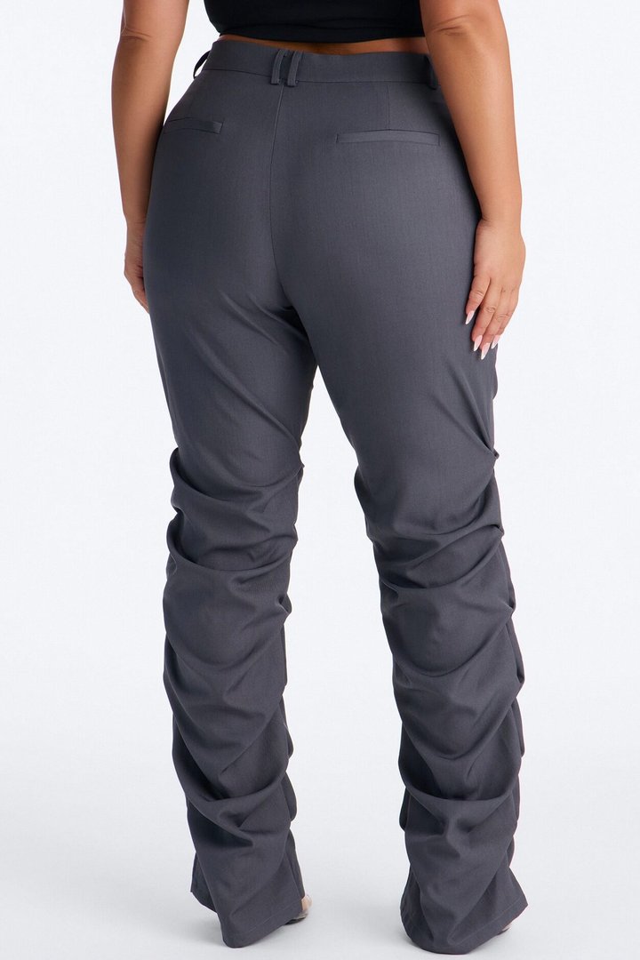 Take Notes Trouser Pant - Grey