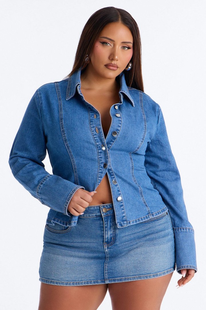 In My Denim Era Shirt - Medium Wash