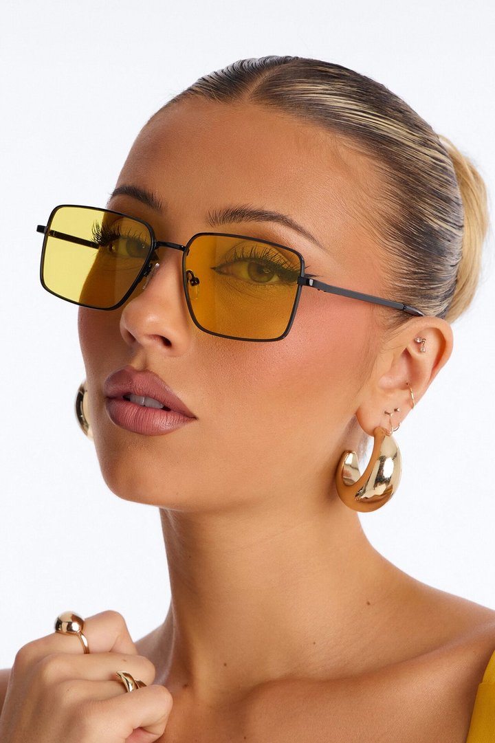 Glowing Within Sunglasses - Black/Yellow