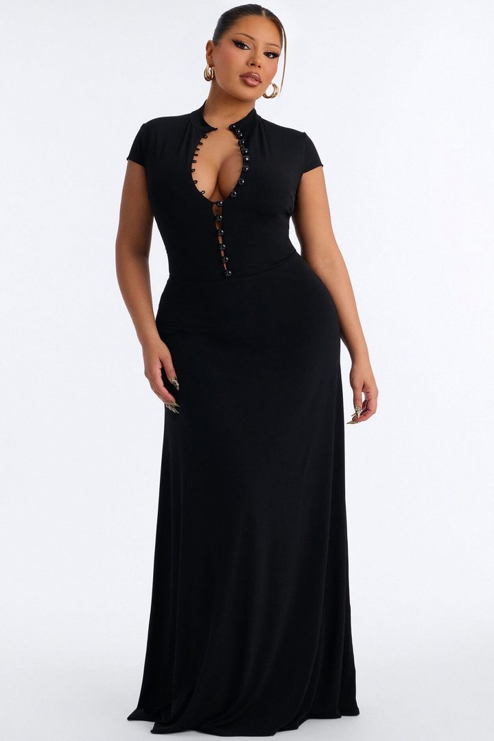 Rhiannon Maxi Dress - Black