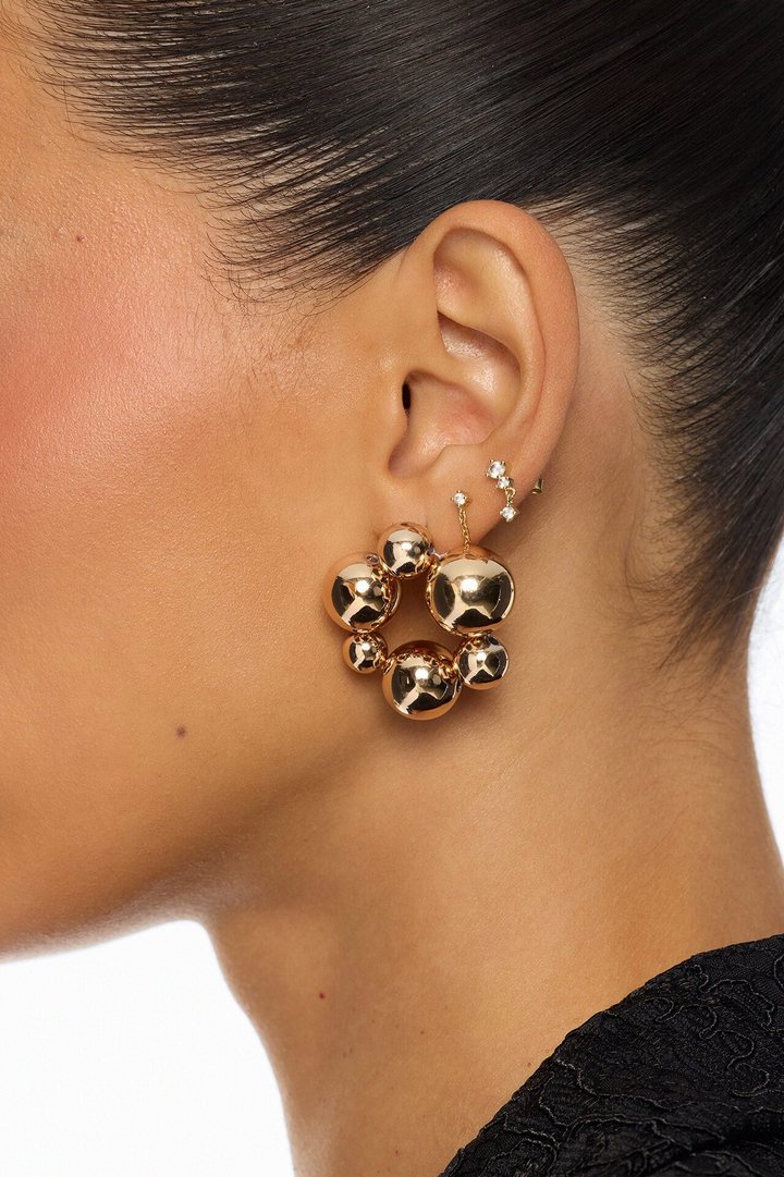 Timeless Hardware Earrings - Gold