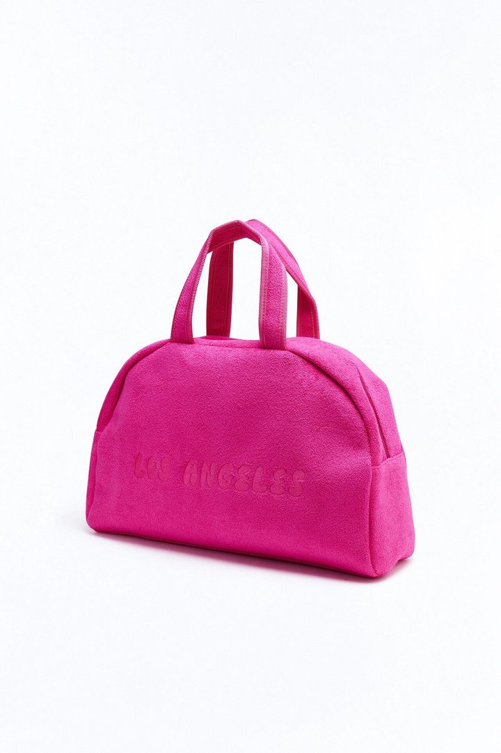 LA Vacation Tote - Hot Pink