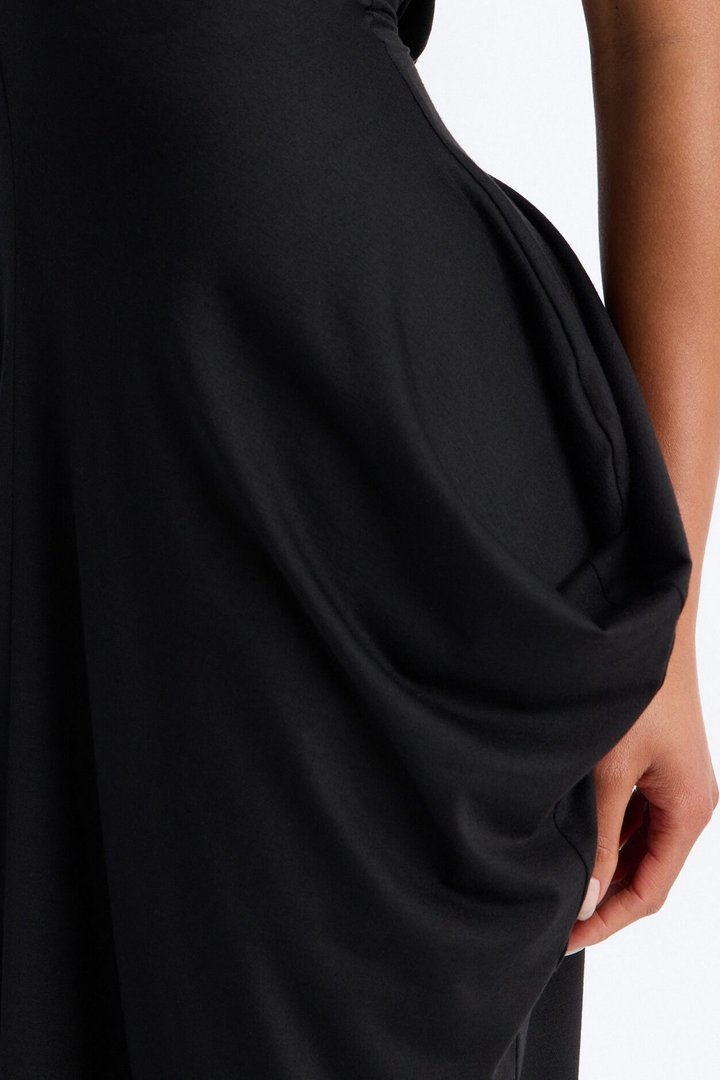 Daria Maxi Dress Set - Black