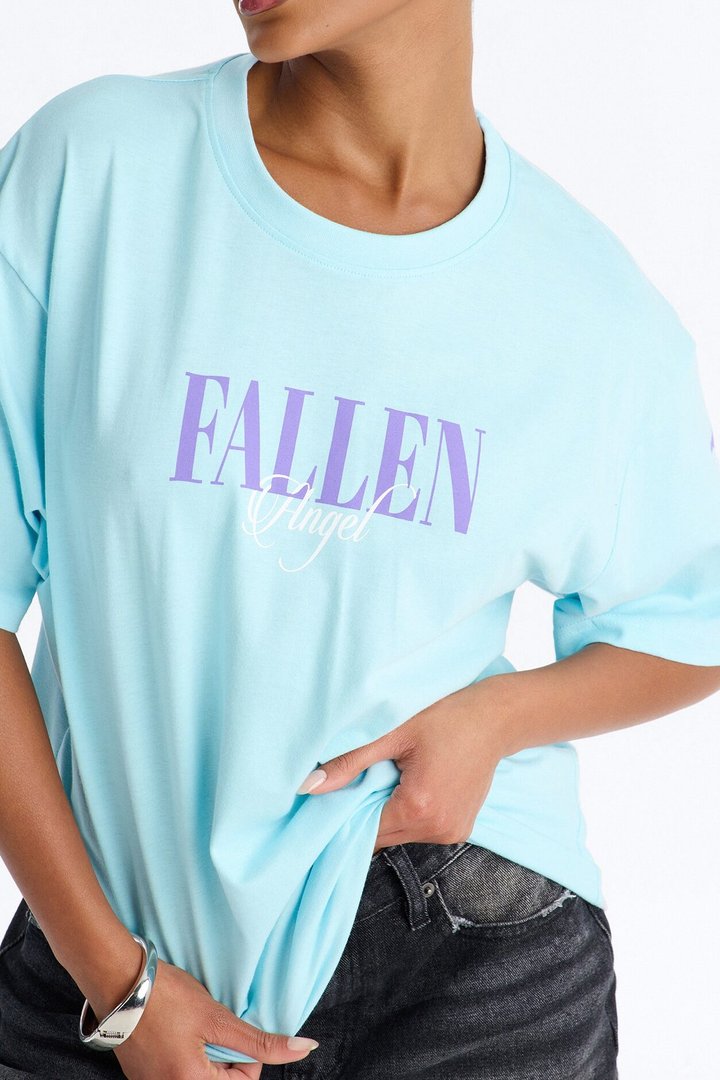 Fallen Angel Tee - SkyBlue