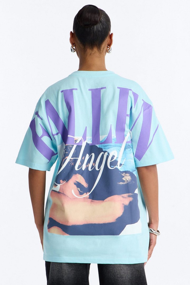 Fallen Angel Tee - SkyBlue