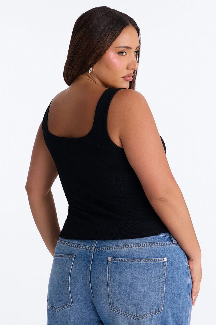 Keep It Classic Basic Tank Top - Black