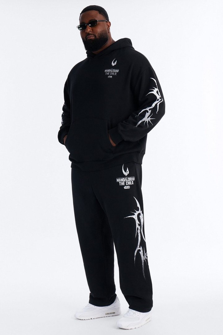 Star Wars Mandalorian The Child Sweatpant - Black