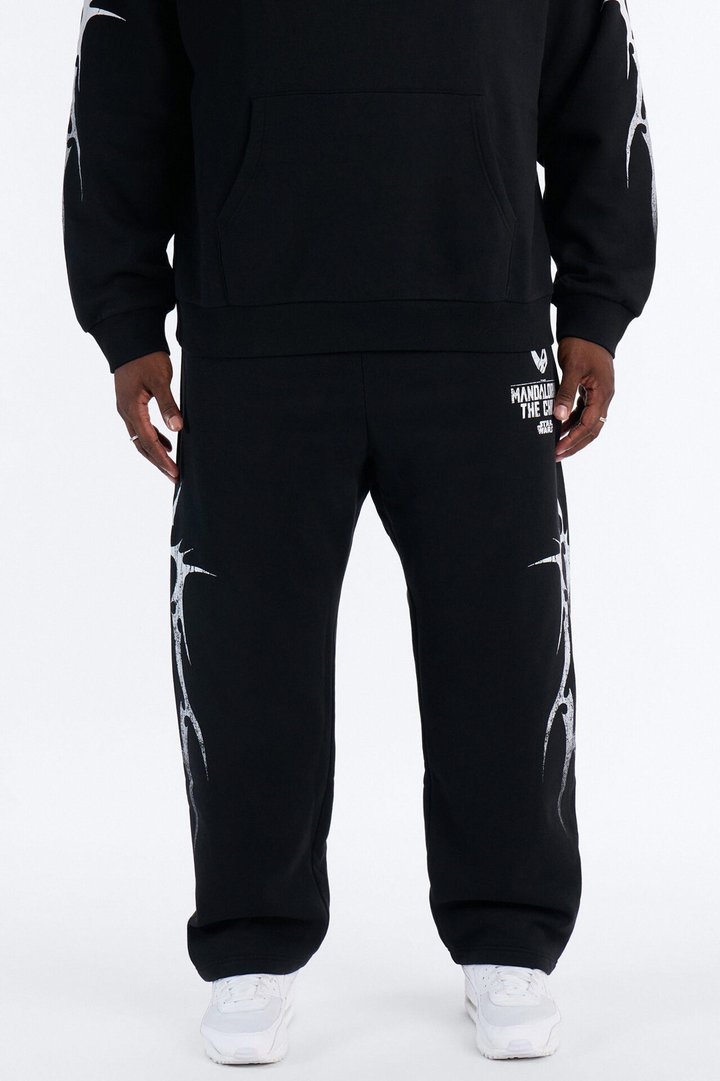 Star Wars Mandalorian The Child Sweatpant - Black