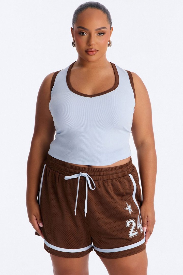 Star Player 34 Short Set - Blue