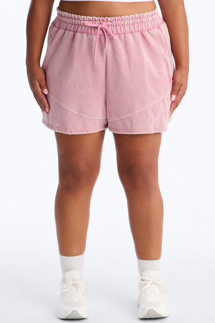 Norah Washed Lounge Short - Mauve