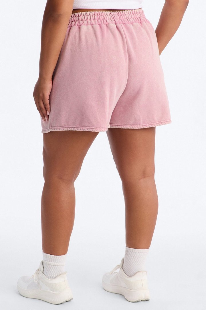 Norah Washed Lounge Short - Mauve