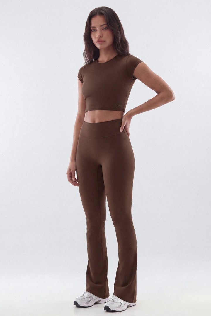 CloudForm™ 32″ Flare Legging - Brown
